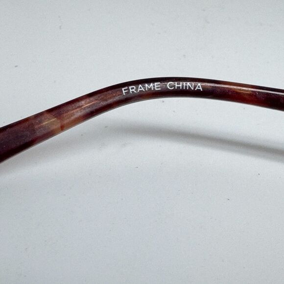 Cole Haan CH 1008 Eyeglasses Eggplant Tortoise 51-16-135 H15261 - Picture 6 of 9